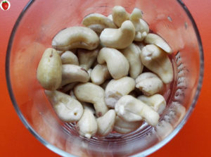 soaked cashew nuts