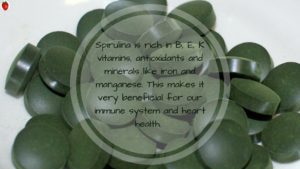 spirulina is rich in vitamins and minerals