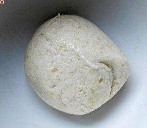 White cookie dough