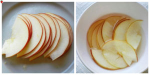 Apple slices