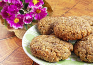 Crispy Flourless Flax Cookies (Vegan, Gluten-Free)