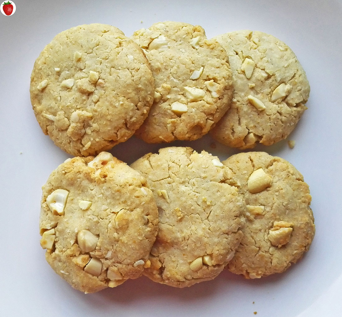 Crispy Honey Cookies With Nuts (Dairy-Free & Gluten-Free)