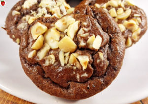 Fudgy Banana Chocolate Muffins (Paleo Recipe)