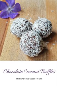 Delicious Chocolate and Coconut Truffles