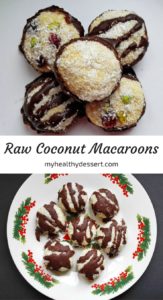 Raw Coconut Macaroons (Vegan & Paleo)