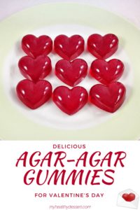 Agar-Agar Gummies For Valentine's Day