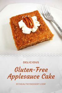 Gluten-Free Applesauce Cake